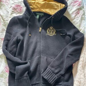 Ralph Lauren knit hoodie